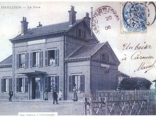 Ancienne gare - histoire d'Haulchin